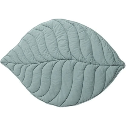 Tapis de sol en forme de feuille colorée pour bébé