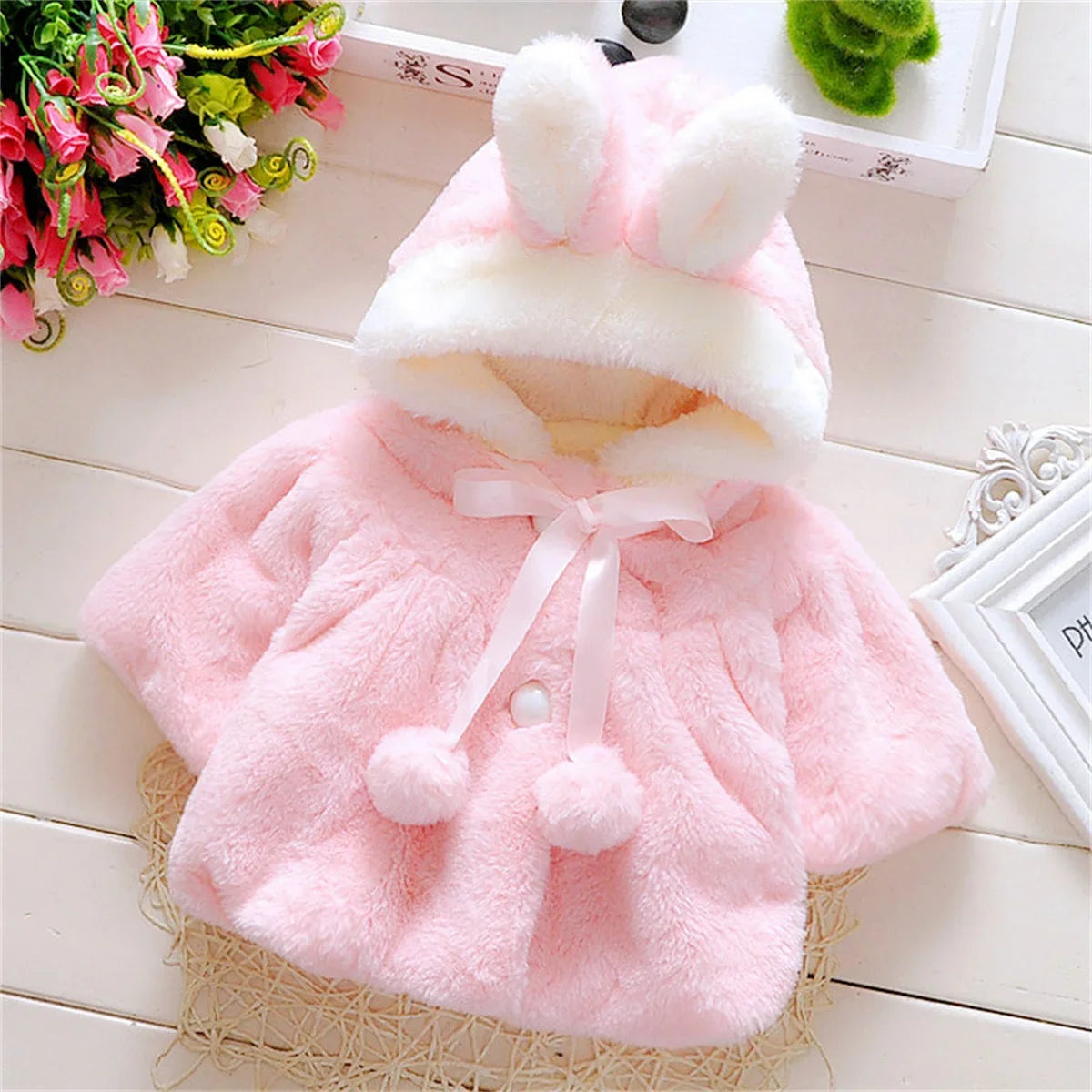 Manteau à capuche pour bébés