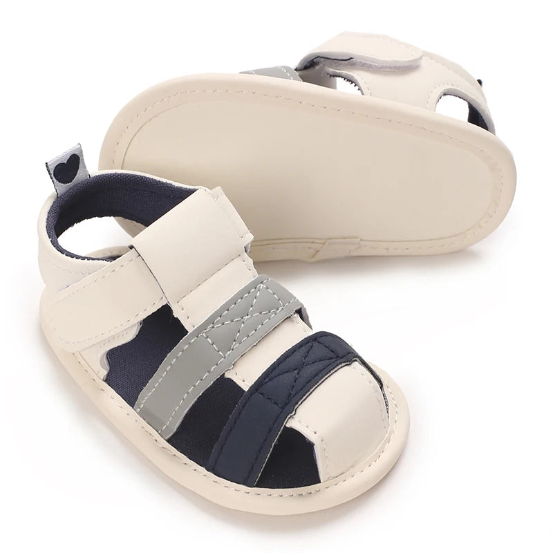 Sandales d’été 3 brides pour bébé