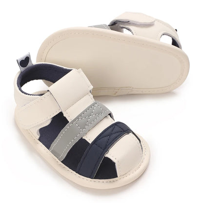 Sandales d’été 3 brides pour bébé