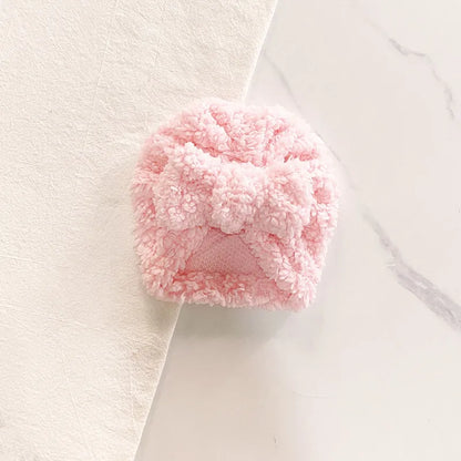 Turban pour bébé d’hiver en tissu épais
