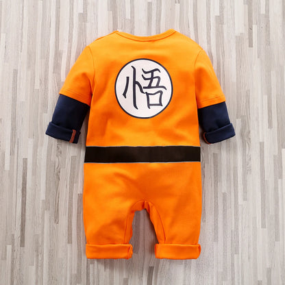 Grenouillère de style DBZ pour bébé