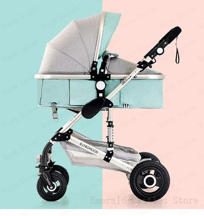 Poussette 3 en 1 pour le transport des nouveau-nés