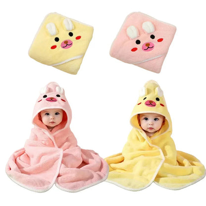 Serviette de bain pour nouveau-né X2
