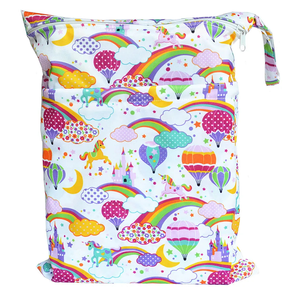 Sac imperméable pour couches grande taille