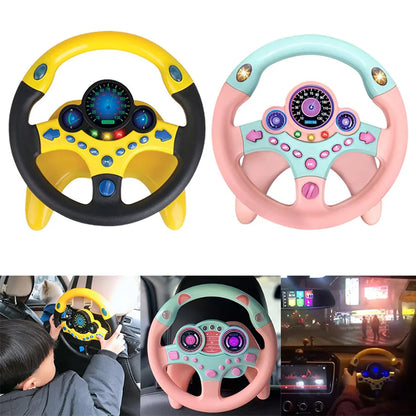 Volant de direction avec lumière et son pour bébé
