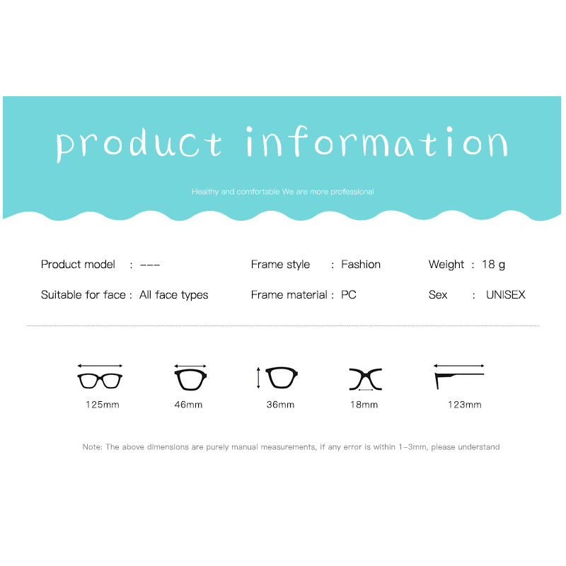 Lunettes de soleil carrées pour enfants