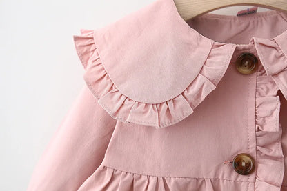 Veste de petite fille à manches longues