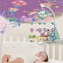 Mobile de berceau pour bébé avec animaux