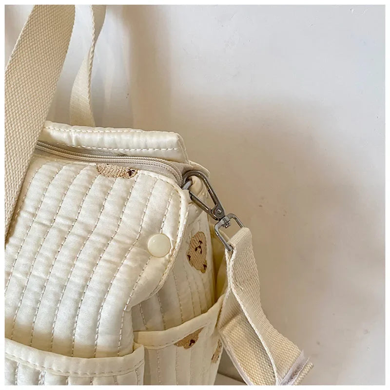 Sac à langer brodé grand modèle pour bébé