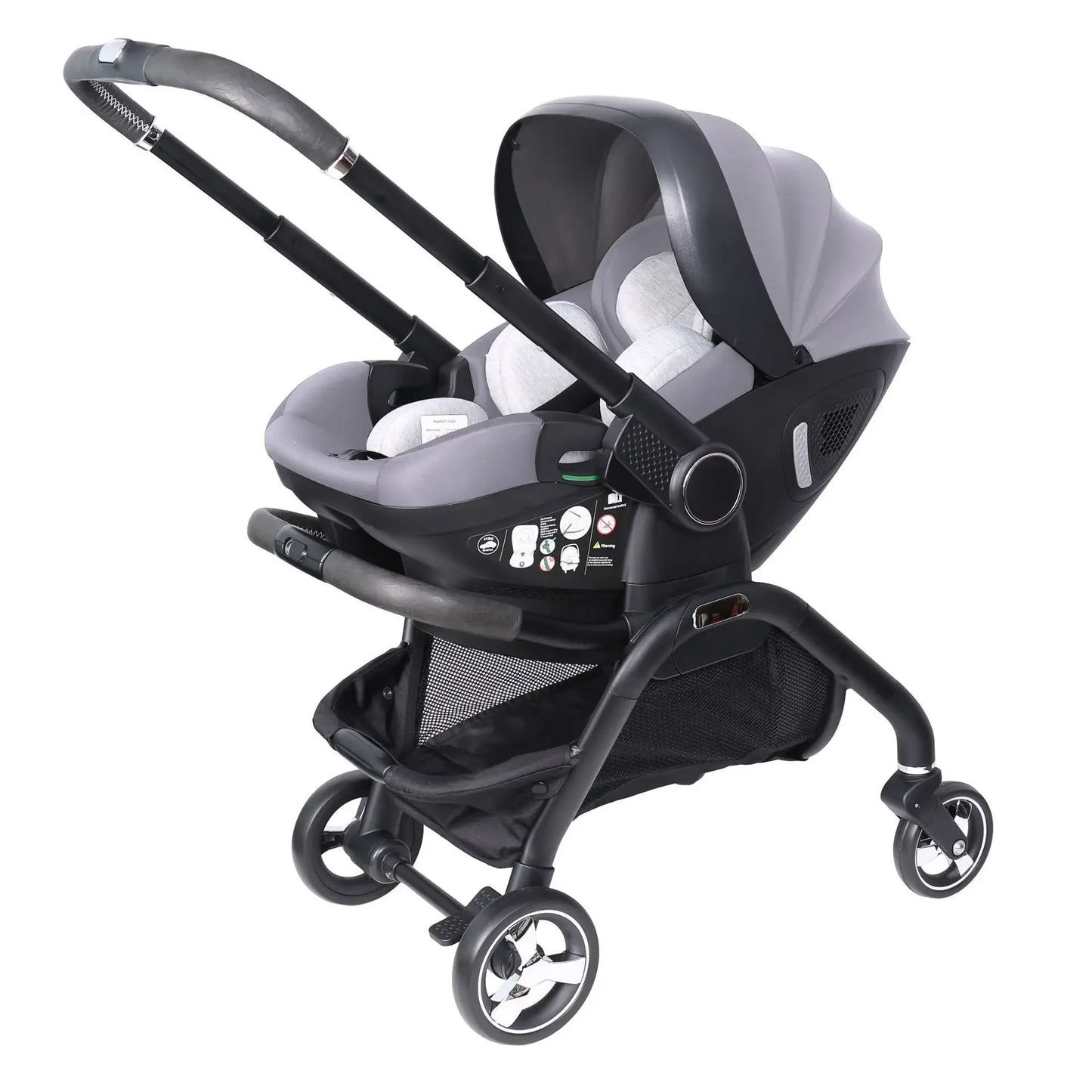 Poussette bébé 3 en 1, siège auto pour enfants, poussette pour nouveau-né, portable, légère