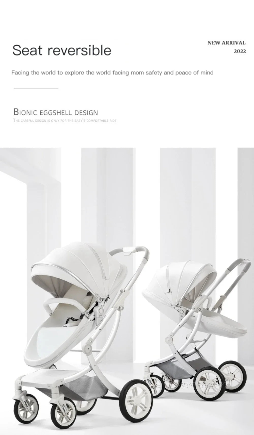 Poussette Portable 3 en 1 pour bébé