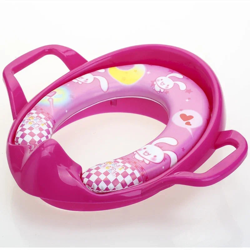 Siège de toilette souple pour enfants