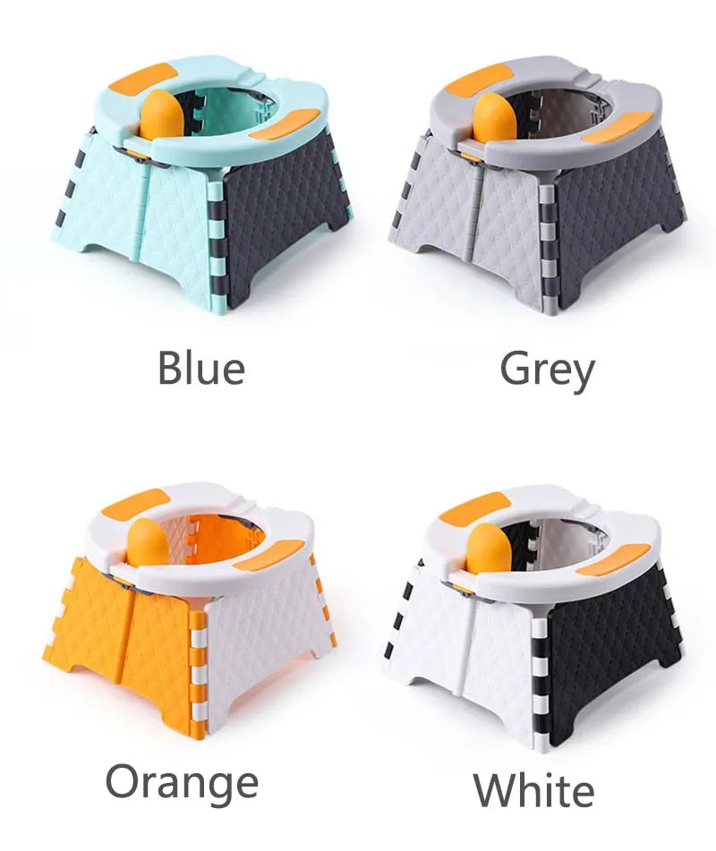 Pot d’urinoir pliable et portable pour bébé