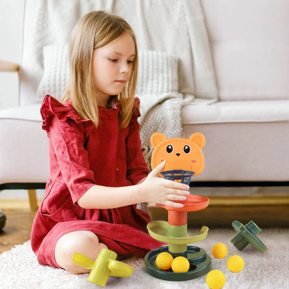Jouet Montessori interactif pour bébé Roll Ball