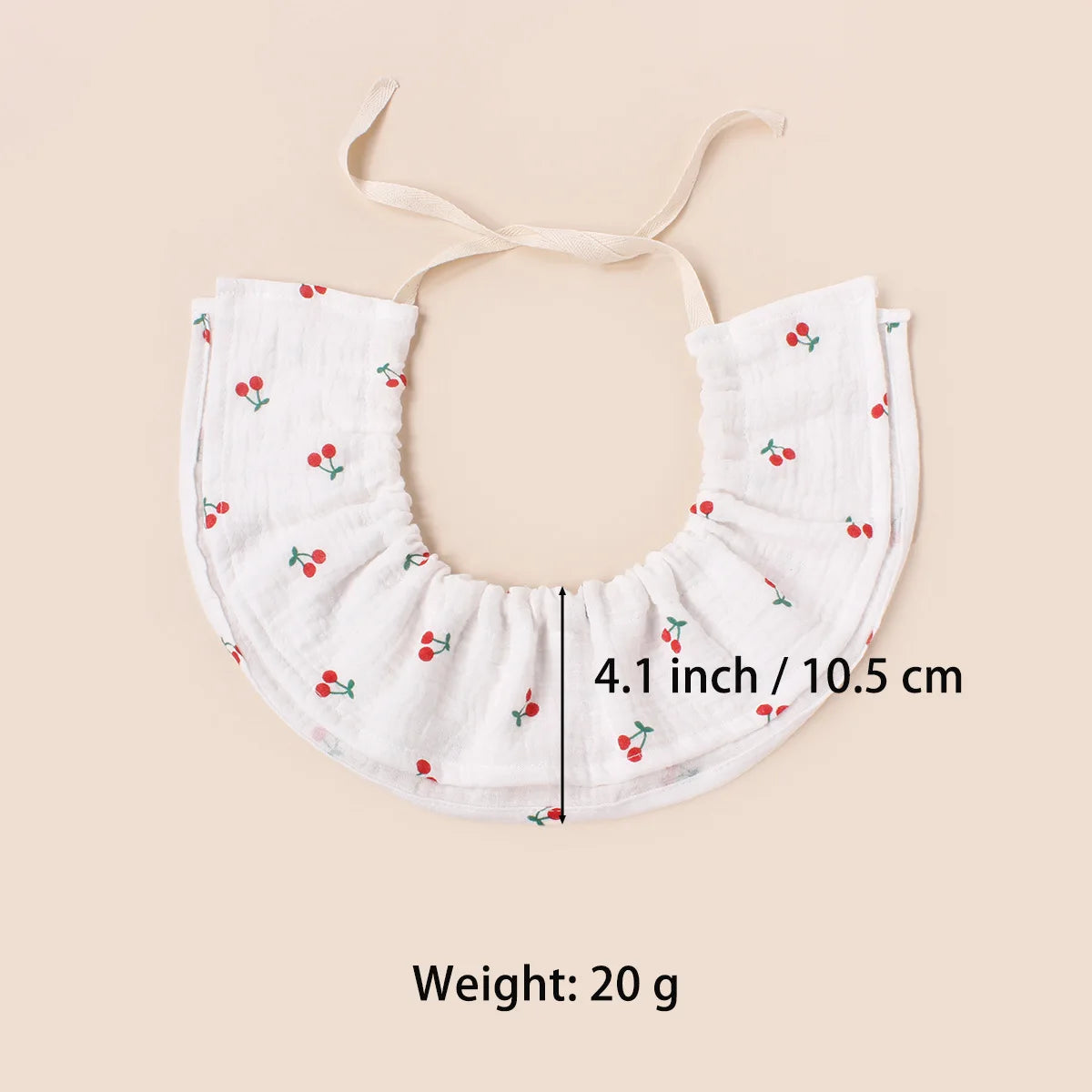 Bavoir pour bébé en gaze de coton doux