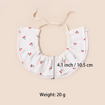 Bavoir pour bébé en gaze de coton doux