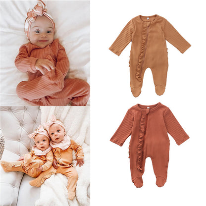 Pyjama à col rond pour bébé