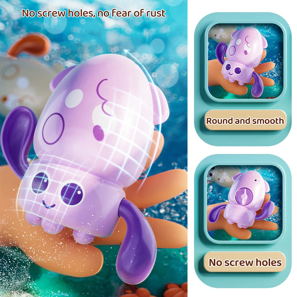 Jouet de bain calmar pour bébé