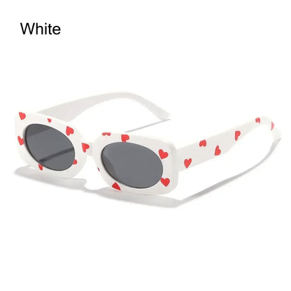 Lunettes de soleil à imprimé cœur pour enfants