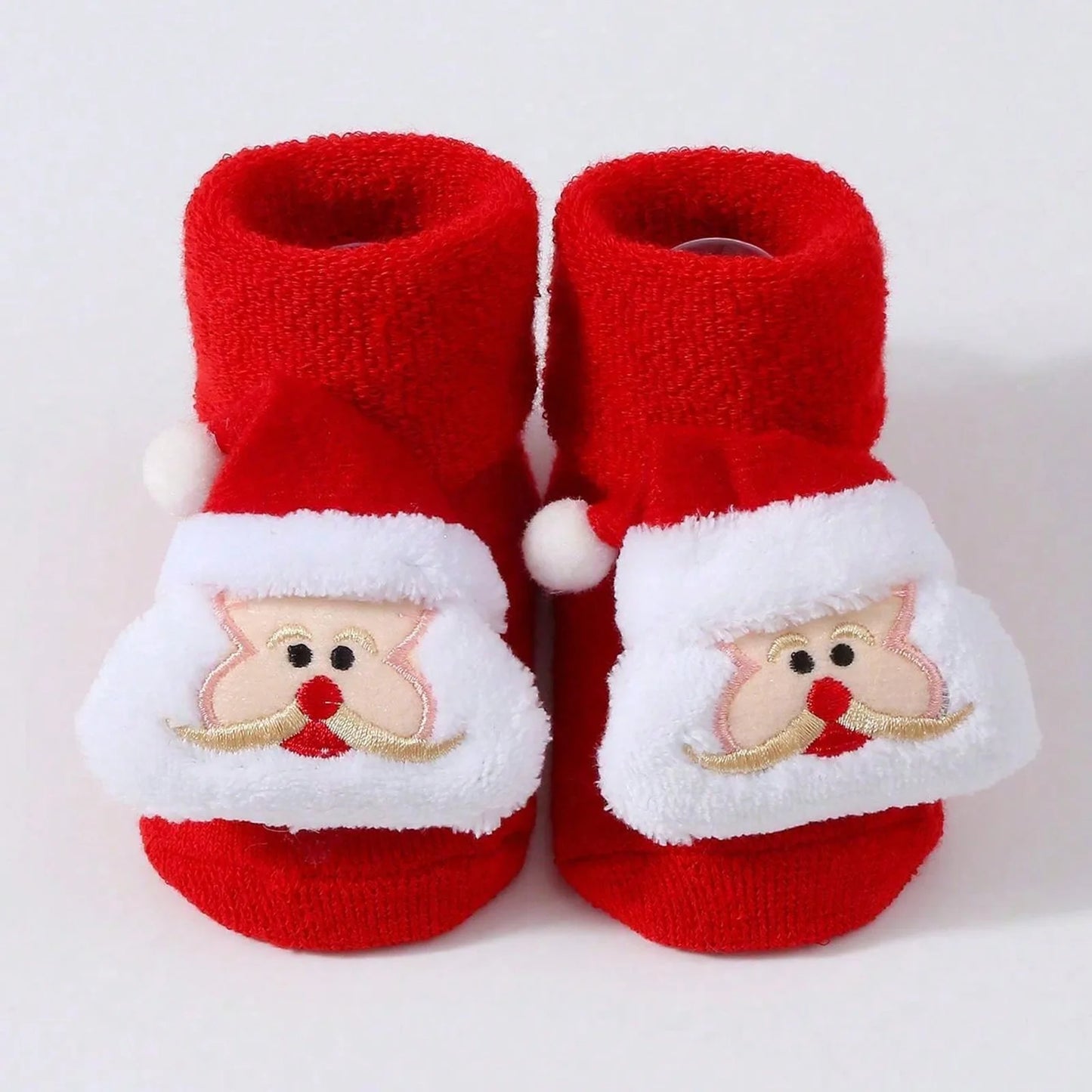 Chaussettes Père Noël en coton pour enfants
