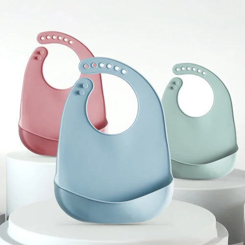 Bavoir en silicone pour bébé