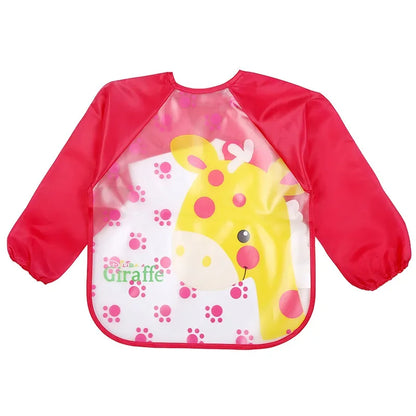 Tablier pour bébé à manches longues