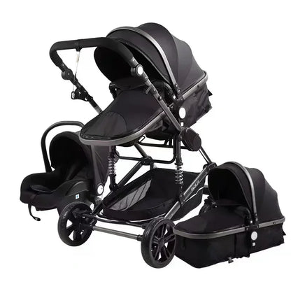 Poussette 3 en 1 pour le transport des nouveau-nés