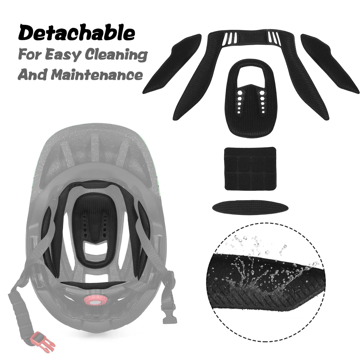 Casque vélo intégral détachable pour enfants VTT BMX