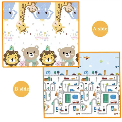 Tapis à motif dessin animé pour bébé
