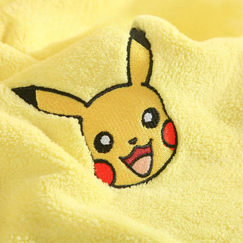 Serviette de bain Pokémon douce pour bébé
