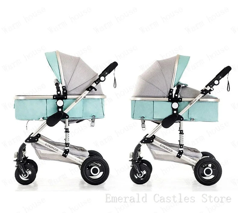 Poussette 3 en 1 pour le transport des nouveau-nés