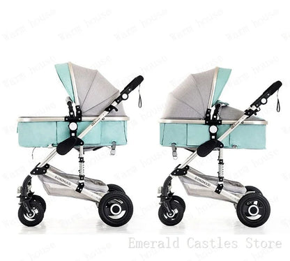 Poussette 3 en 1 pour le transport des nouveau-nés