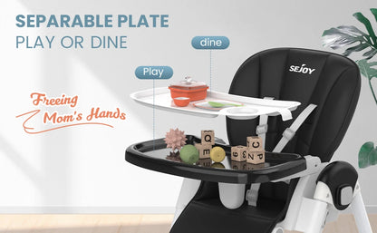 Chaise haute multifonction pour bébé