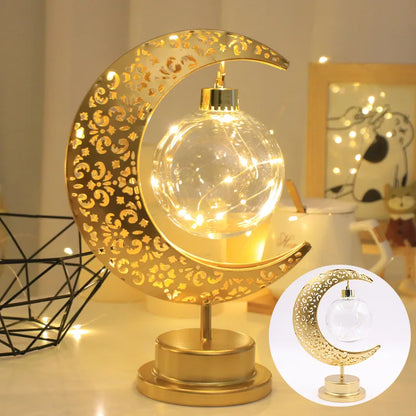 Lampe LED en forme de lune
