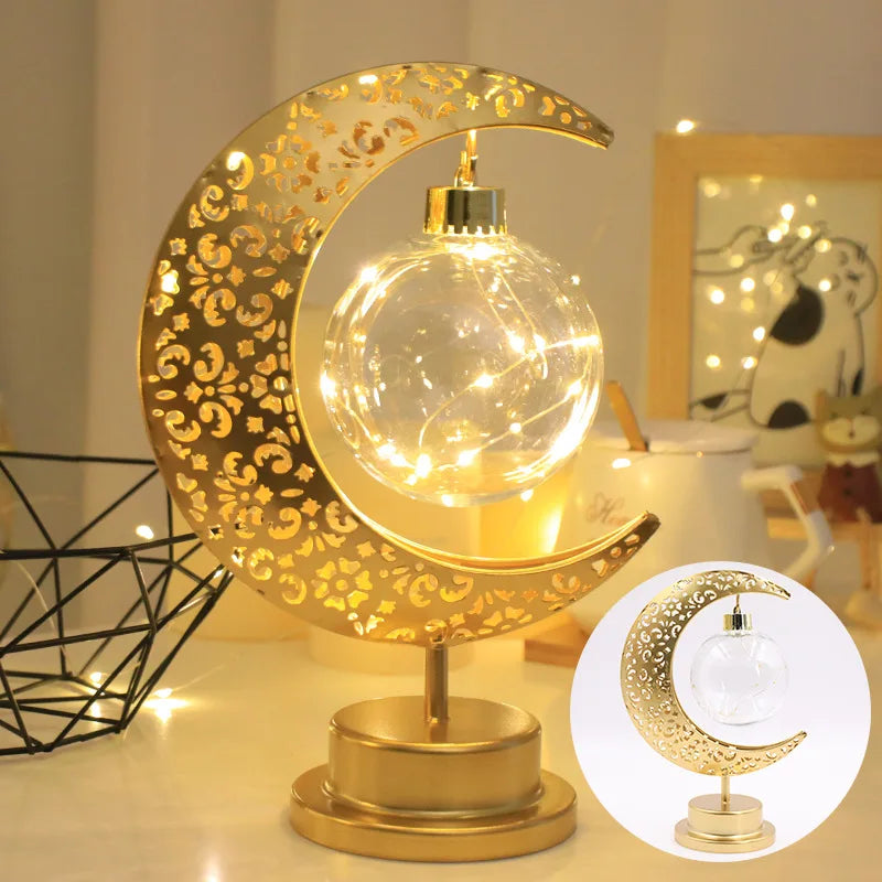 Lampe LED en forme de lune
