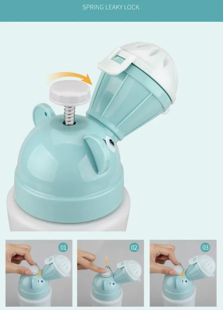 Pot de toilette en plastique pour bébé
