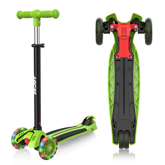 Trottinette pliable motif coccinelle pour enfant
