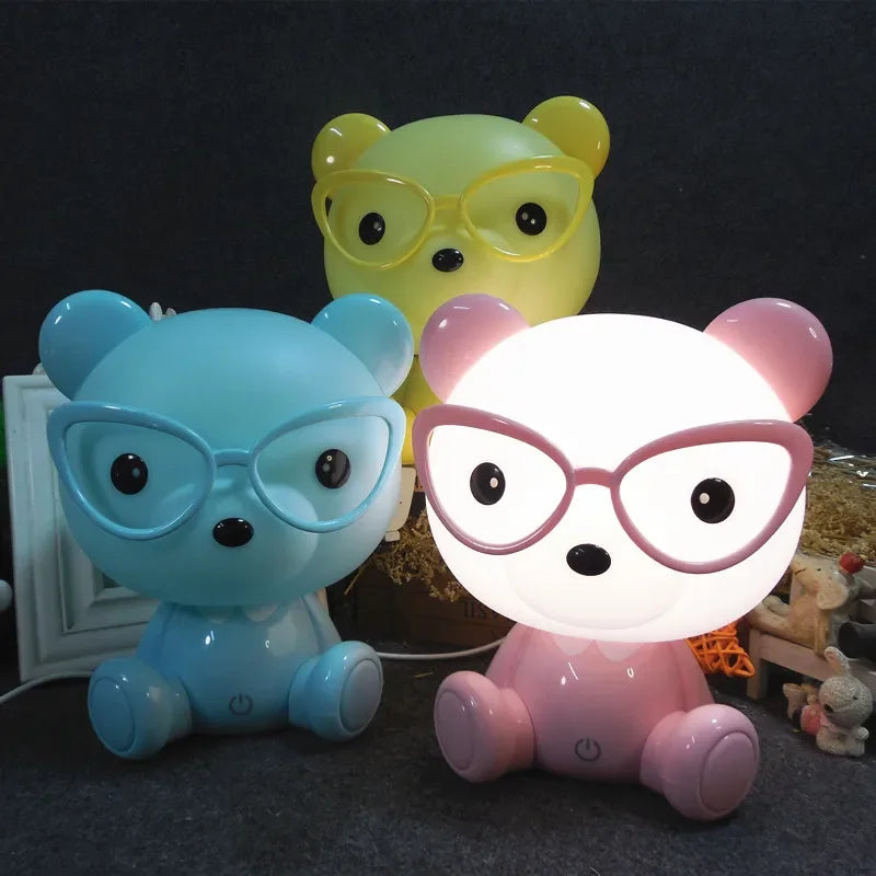 Lampe LED en forme d’animal mignon