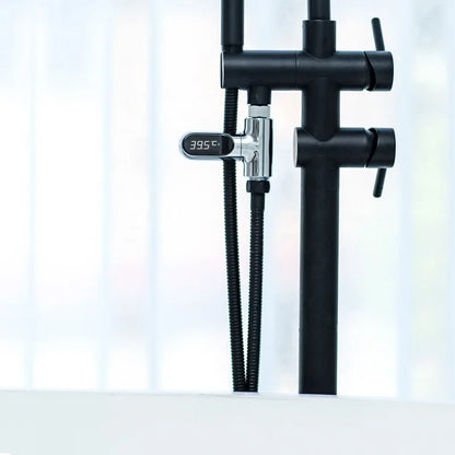 Moniteur de température pour robinet de douche