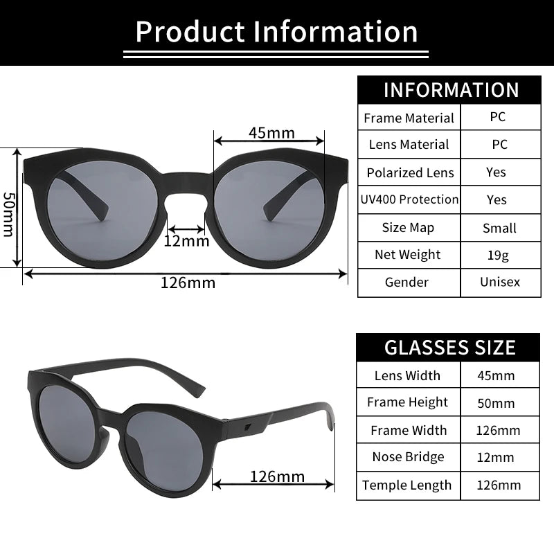Lunettes de soleil classiques pour enfants