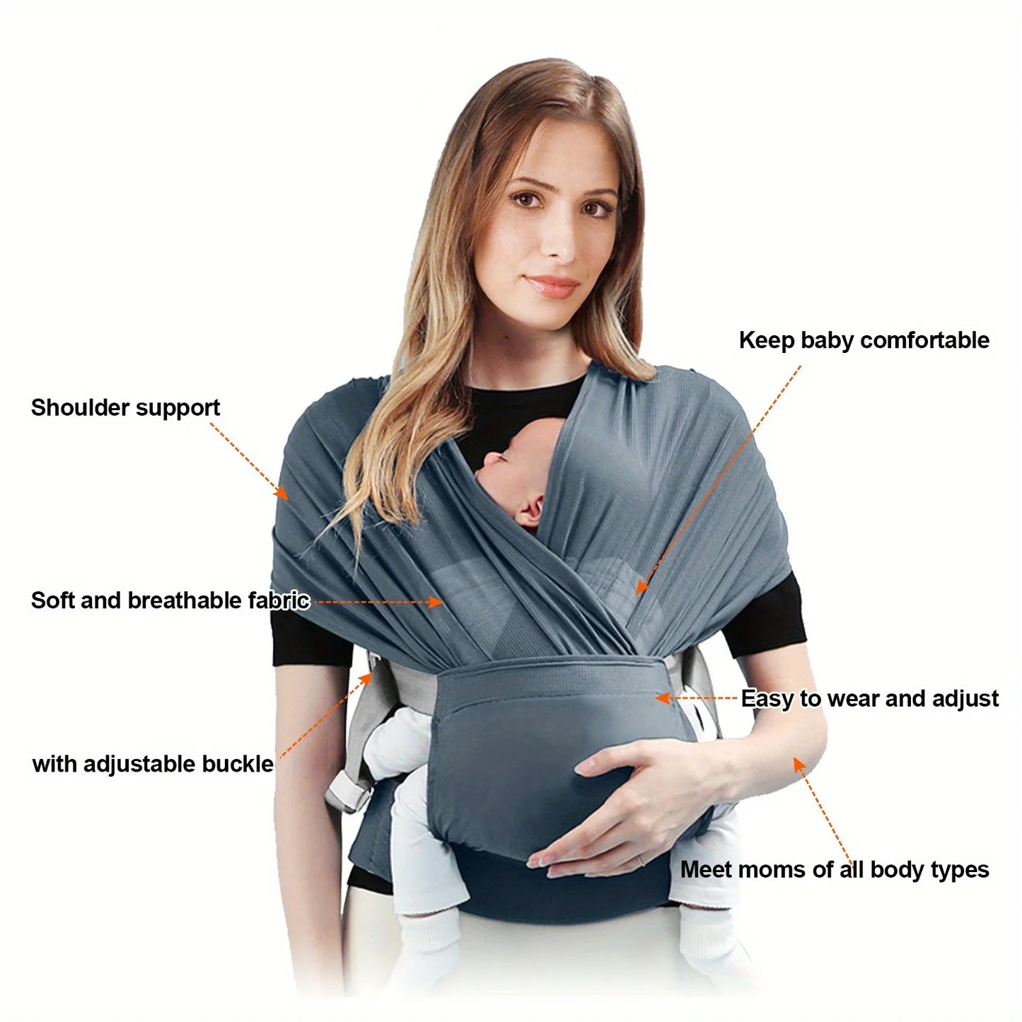 Porte bébé multifonctionnel