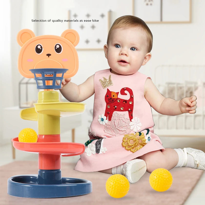Jouet Montessori interactif pour bébé Roll Ball