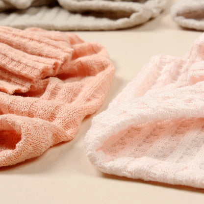Turban en tricot avec noeud pour bébé