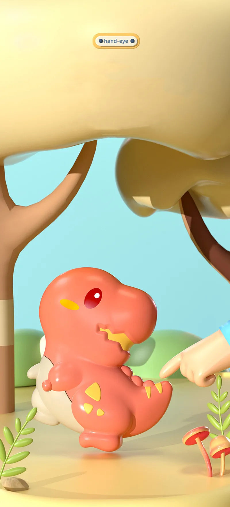 Hochet en caoutchouc souple pour bébé
