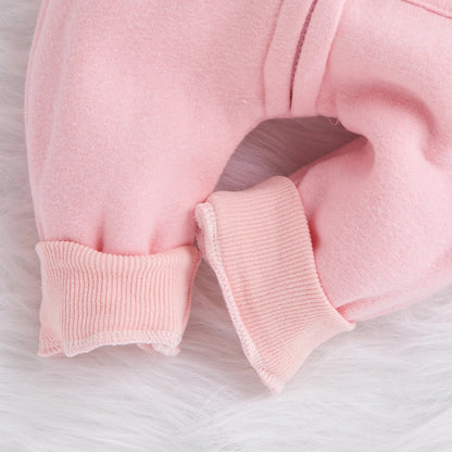 Grenouillère à capuche pour bébé