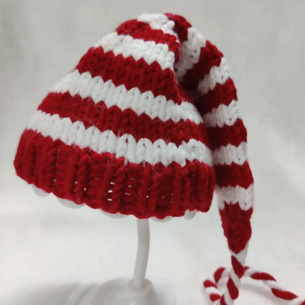 Chapeaux de noël tricoté pour nouveau-né