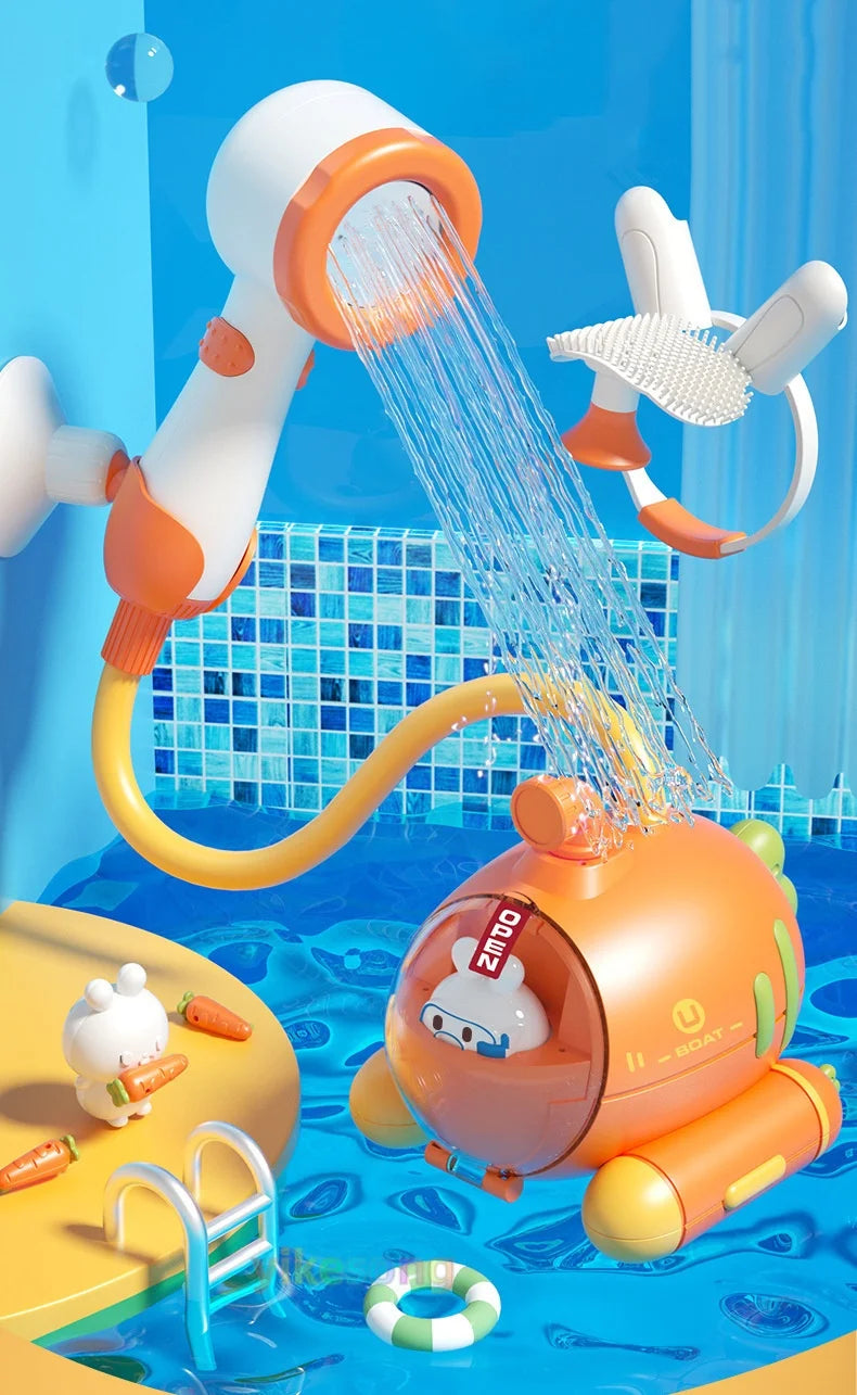 Robinet de jeu d’eau de sous-marin électrique