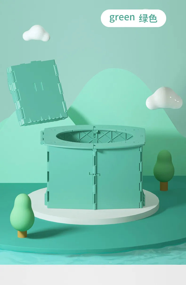 Pot portable et pliant pour bébé