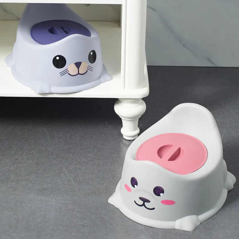 Pot bébé portable motif phoque